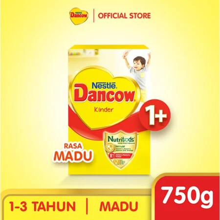 Dancow 1+ Susu Pertumbuhan Rasa Madu 1-3 Tahun 750g